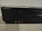 Sony Slv-d380p Dvd Vcr Combo Vhs Player Recorder With Remote   Av Cables