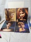 Lot  4  Official Barbie Collector s Club Binders 1990s Vintage 3 Ring All Diff