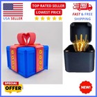 Middle Finger In A Gift Box With Screws The Annoying Present Prank With Friends