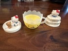 Sanrio Hello Kitty Tea Cups Happy Meal Toys 2017 Lot Of 3