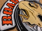 Large Road Kill 64 Embroidered Patch     Biker Skull   Tire Iron-on Badge