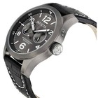 Invicta Specialty Military Grey Dial Black Leather Men s Watch 10492