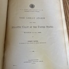 The Great Storm Of The Atlantic 1888 Vintage