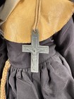 Vintage Nun Doll Composition Face Cloth Body Religious Folk Doll