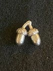 Vintage Tiffany   Co  Sterling Silver Acorn Charm Pendant