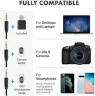 Movo Universal Lavalier Microphone For Usb  Laptop  Pc  Mac  Smartphone  Camera