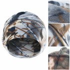 Camo Winter Polar Fleece Warm Skull Cap Windproof Beanie Hat Thick Watch Cap Us