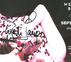 Cyndi Lauper  Autographed Hand Signed Gig Poster September 1  2010 80 s Pop New