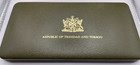 1977 Trinidad And Tobago Islands  10 Proof Set Of 8 Coins 2 Are Silver I116664