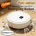 Robot Vacuum Cleaner Sweep 3 In1 Wet Mopping Floors Smart Home Sweeping Cleaning