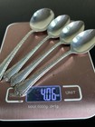 Sterling  925 Spoon Lot Of 4  Scrap Or Not   115 Grams 