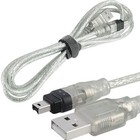  5ft Usb To Firewire Ieee 1394 4 Pin Ilink Adapter Data Cable 1 5 M