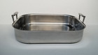 All-clad Stainless Steel Roasting Pan   Nonstick Rack Set