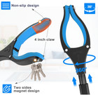 2-pack Extra Long Straight Pole Grabber For Seniors  32  Extendable Reacher Tool