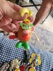 Lot Of 5 Vintage Keychains Pistol  Stooges  Potato Head  Disney 