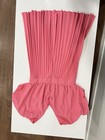 Shein Pink Solid Pleated Strapless Romper One-piece Women s Regular Us 4