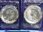 Vintage Lot Of 5 Silver Plated Coasters Ornate Made In Italy Reader s Digest Nos