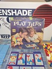 Vintage 1960 s Halsam Play Tiles Plastic Pieces Tiles Building Blocks 106 Pieces