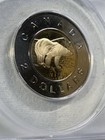 1998 Canada  2 Toonie Graded Ms 68 By Anacs Proof Like