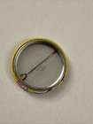 Vintage Anti-mcdonald Mcdonalds Pin Button Eat Shi  Bb30
