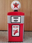Enesco Texaco Fire Chief Gas Pump Ceramic Collectible Savings Bank 