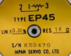 Japan Servo Co ltd Ep 45 Potentiometer Lin0 35  Res 1k S n K 53476