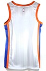 New York Knicks Nike Swingman City Ed  Basketball Jersey White Pinstripe 40 S