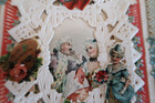 Vintage Early 1900 s Elegant Bride   Groom Wedding Greeting Card