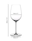 Riedel Superleggero Bordeaux Grand Cru 11 10  Tall Wine Glass Set Of 2