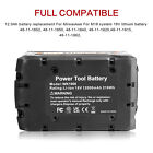 8 0ah 12 0ah Battery For Milwaukee For M18 18v Lithium 48-11-1880 48-11-1860 Lot