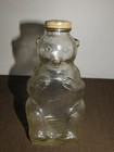 Vintage Kitchen 7 1 4   Snow Crest Beverages Salem Mass  Glass Bear Bottle Bank