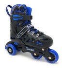 Boys Inline Skate Combo Set Training Adjustable 4 Full Shoe Sizes Balance 2 In 1
