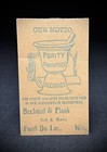 Antique Bromo-seltzer Drugstore Advertising Notepad