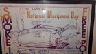 July 4  1974 Marijuana Day Dc Cartoon Poster Yossarian Alan Shenker Free Pot