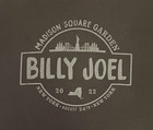 Billy Joel At Madison Square 8 24 22 Vintage Wash Gray T-shirt Adult Size Large
