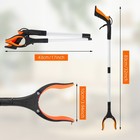 2pcs Heavy Grabber Tool Industrial Pick Up Stick Hand Grip Reach Trash Reacher