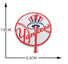 New York Yankees - Ny - Mlb - Vintage Baseball -  Embroidered Iron On Patch