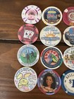 Vintage Lot Of 18 Casino Gaming Poker Chips Las Vegas And More 