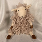Jellycat 12    Sherri Sheep Sitting Plush Stuffed Curly Tweedledee Lamb Retired