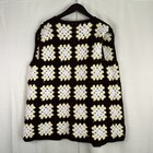 Vintage Crochet Vest Men   s M l Cardigan Vest Handmade