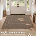 Dirt Trapper Indoor Entryway Rug Absorbent Washable Non Slip Low Profile Mat