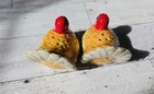       new Ceramic Turkey Themed Salt   Pepper Shaker Set