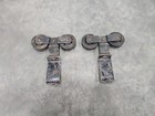 Antique Barn Door Roller Rail Trolley Metal Hangers Set