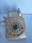 Vintage Western Electric Bell Series 500 Rotary Desk Phone In Beige