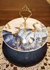 Thanksgiving 2 Tiered Cake Stand Tiered Tray  Autumn Fall Decor Farmhouse Decor 