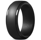 4 Pack Silicone Wedding Rings Unisex Rubber Bands For Men Women Gym Work Sports