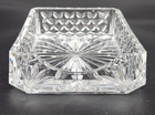 Waterford Cut Crystal Notepad Memo Holder Westover Pattern 6 75 l Ireland Glass
