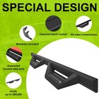 Side Step For 2019-2026 Chevy Silverado 1500 Crew Cab Running Board Nerf Bar