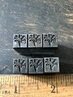 Print Blocks     6 Beautiful Flowers     Lead Blocks  Nice Image 