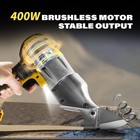 Cordless Sheet Metal Shear  Brushless Electric Metal Shears For Dewalt 20v Ba   